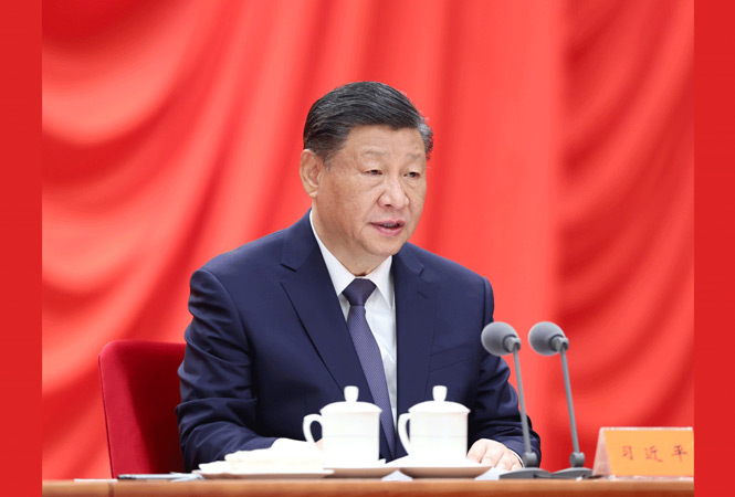 習近平在二十屆中央紀委三次全會上發(fā)表重要講話強調 深入推進黨的自我革命 堅決打贏反腐敗斗爭攻堅戰(zhàn)持久戰(zhàn)